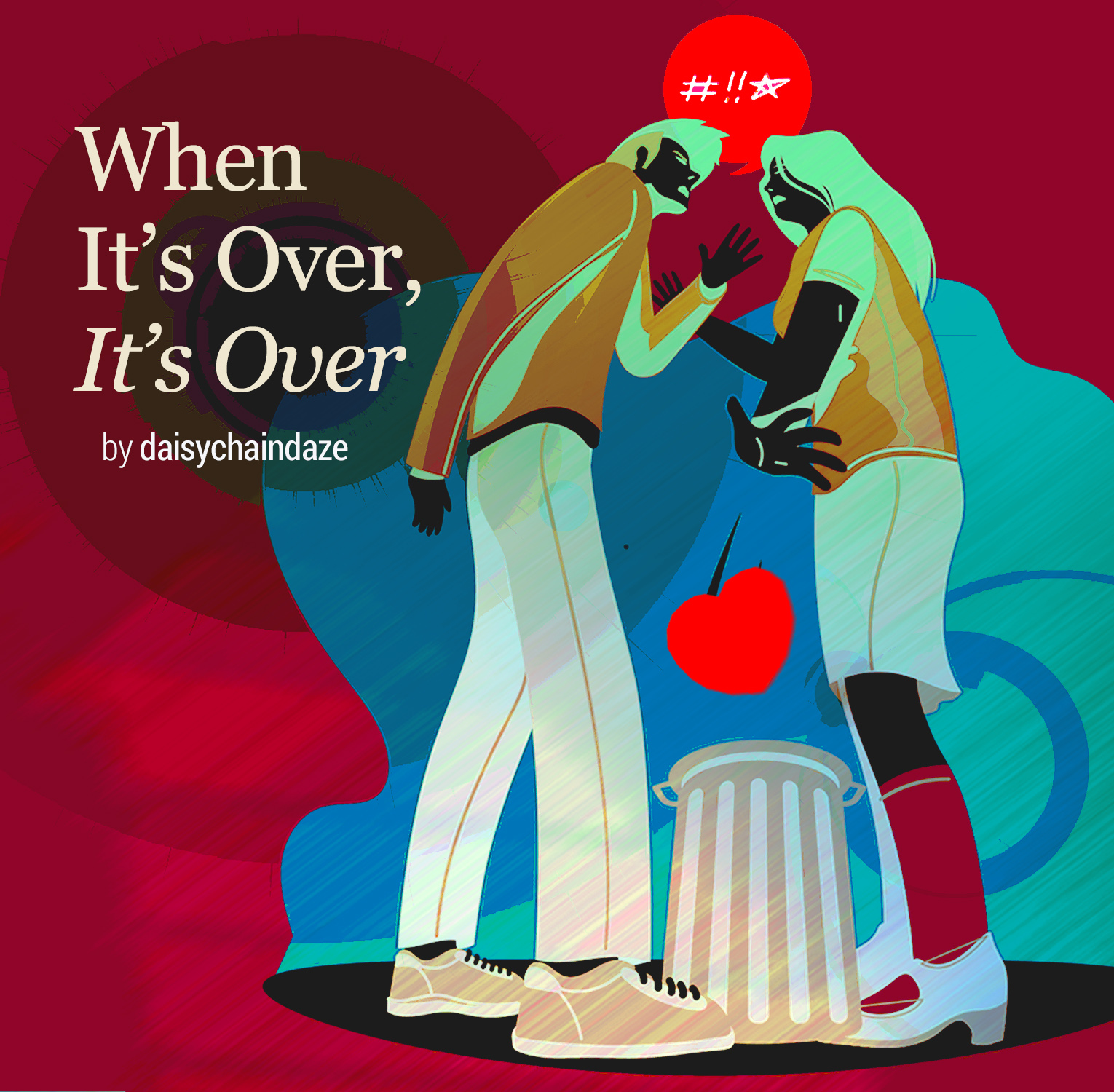 When It's Over It's Over single cover